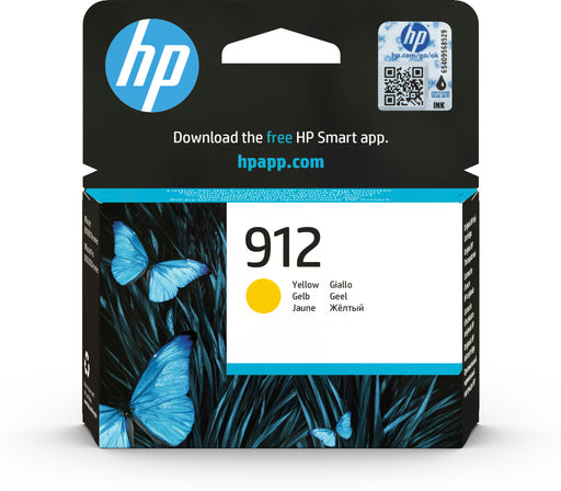 EAN 0192545866781 - HP 912 Yellow Original Ink Cartridge cartucho de tinta 1 pieza(s) Rendimiento estándar imagen 1
