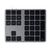 EAN 0879961008512 - Satechi ST-XLABKM teclado numérico Universal Bluetooth Gris imagen 1