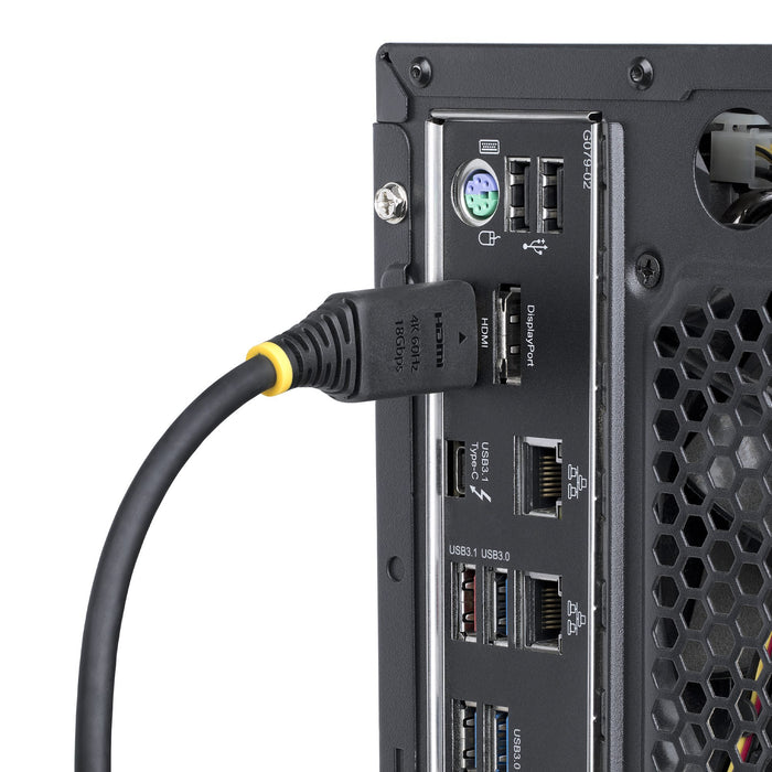 EAN 0065030910491 - StarTech.com HDMI2-CABLE-4K60-50C cable HDMI 0,5 m HDMI tipo A (Estándar) Negro imagen 9