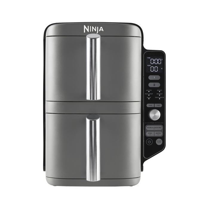 EAN 0622356280822 - Ninja SL400EU freidora Doble 9,5 L 2470 W Freidora de aire caliente Negro, Gris imagen 9
