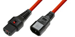EAN 5715063519028 - Microconnect MC-C13C14LOCK-1.5M cable de transmisión Rojo 1,5 m C13 acoplador C14 acoplador imagen 1