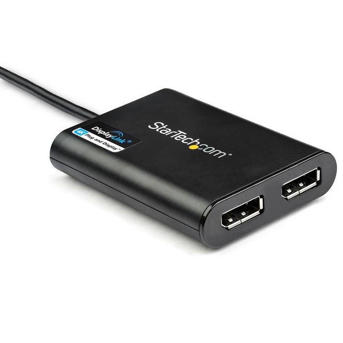 EAN 0065030878487 - StarTech.com USB32DP24K60 Adaptador gráfico USB 4096 x 2160 Pixeles Negro imagen 2