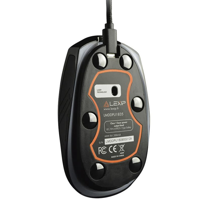 EAN 3760210998951 - Lexip JVAPCM00430 ratón Juego mano derecha USB tipo A Laser 12000 DPI imagen 3