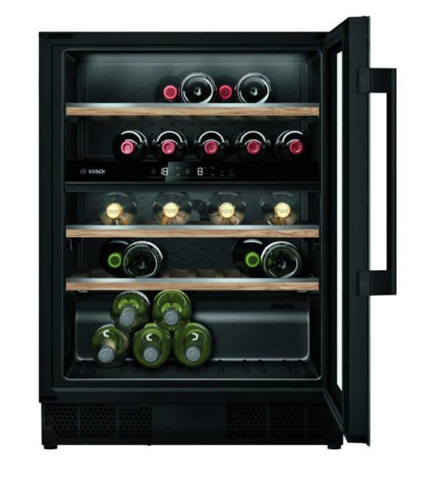 EAN 4242005196135 - Bosch Serie 6 KUW21AHG0 enfriador de vino Integrado Negro 44 botella(s) imagen 1