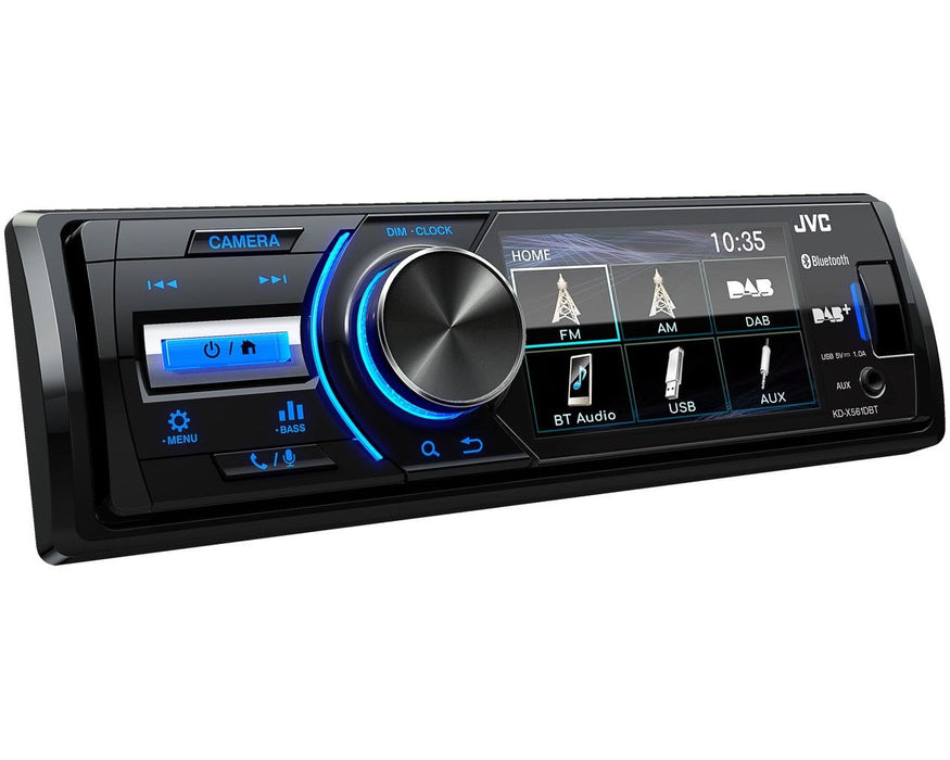 EAN 4975769460012 - JVC KD-X561DBT receptor multimedia para coche Negro, Azul 180 W Bluetooth imagen 4