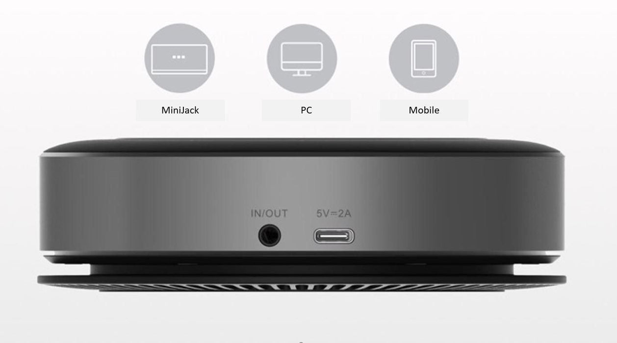 EAN 5704174326441 - Vivolink VLSP20 altavoz Teléfono USB/Bluetooth Aluminio imagen 3