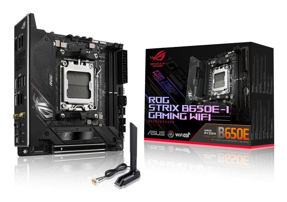 EAN 4711081957881 - ASUS ROG STRIX B650E-I GAMING WIFI AMD B650 Zócalo AM5 mini ITX imagen 1