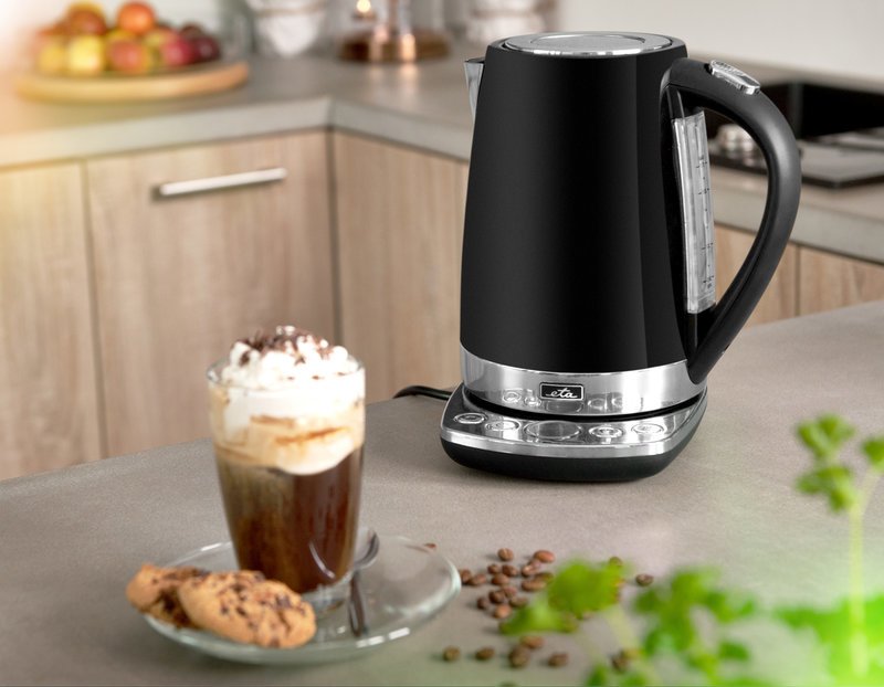 EAN 8590393255665 - Eta ETA158790000 tetera eléctrica 1,7 L 2200 W Negro, Acero inoxidable imagen 8