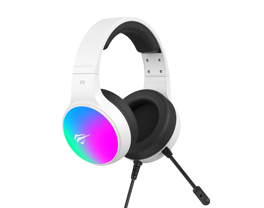 EAN 6939119080532 - Havit H2043U auricular y casco Auriculares Alámbrico Diadema Juego Negro, Blanco imagen 2