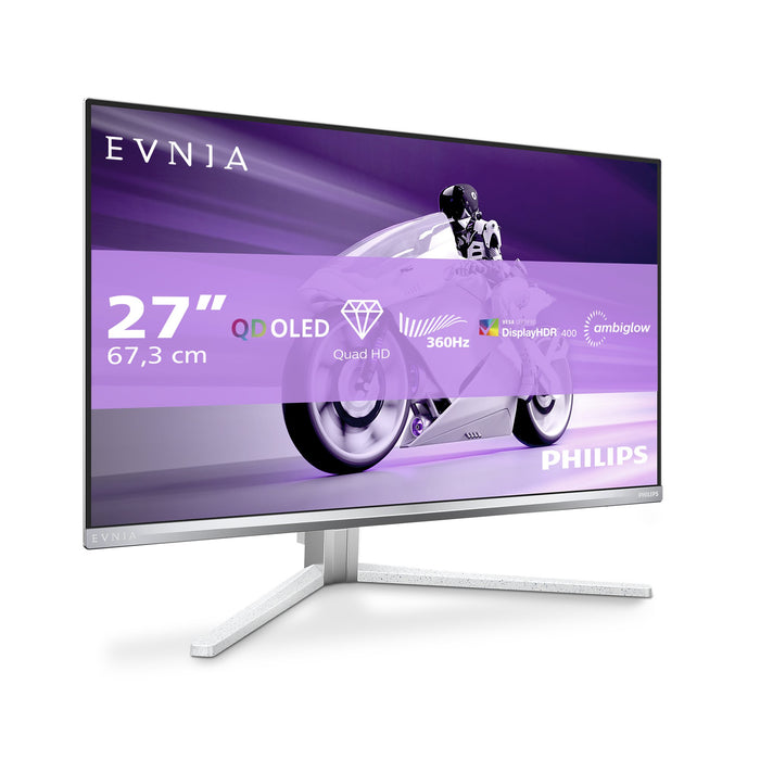 EAN 8712581806309 - Philips Evnia 8000 27M2N8500/00 pantalla para PC 67,3 cm (26.5") 2560 x 1440 Pixeles Quad HD QD-OLED Blan imagen 3