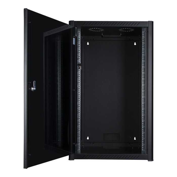 EAN 5420016846914 - LOGON RWM20U56BL armario rack 20U Bastidor de pared Negro imagen 3