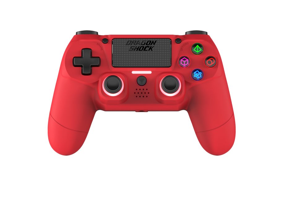 EAN 5425025593071 - Dragonshock Mizar Rojo Bluetooth Gamepad PlayStation 4 imagen 1