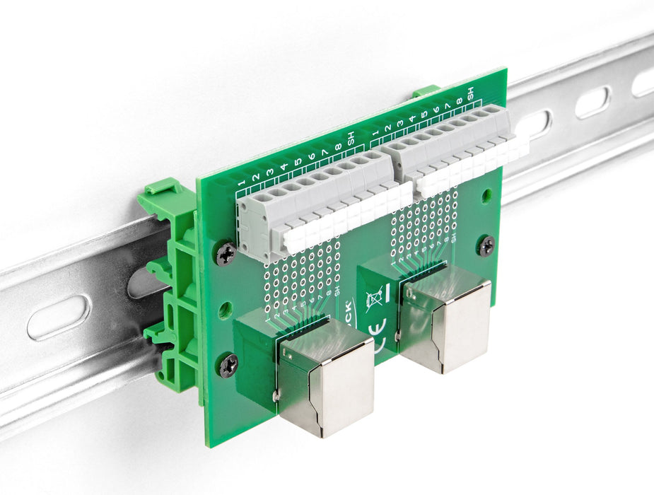 EAN 4043619669943 - DeLOCK 66994 bloque de terminales Verde, Gris imagen 4