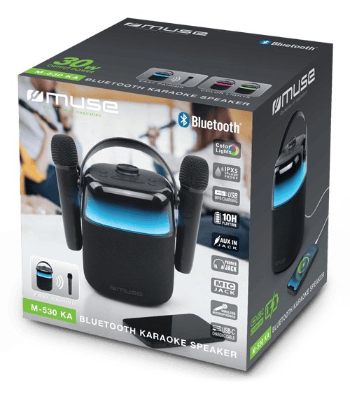 EAN 3700460209599 - Muse M-530 KA sistema de karaoke Portátil Inalámbrico imagen 4