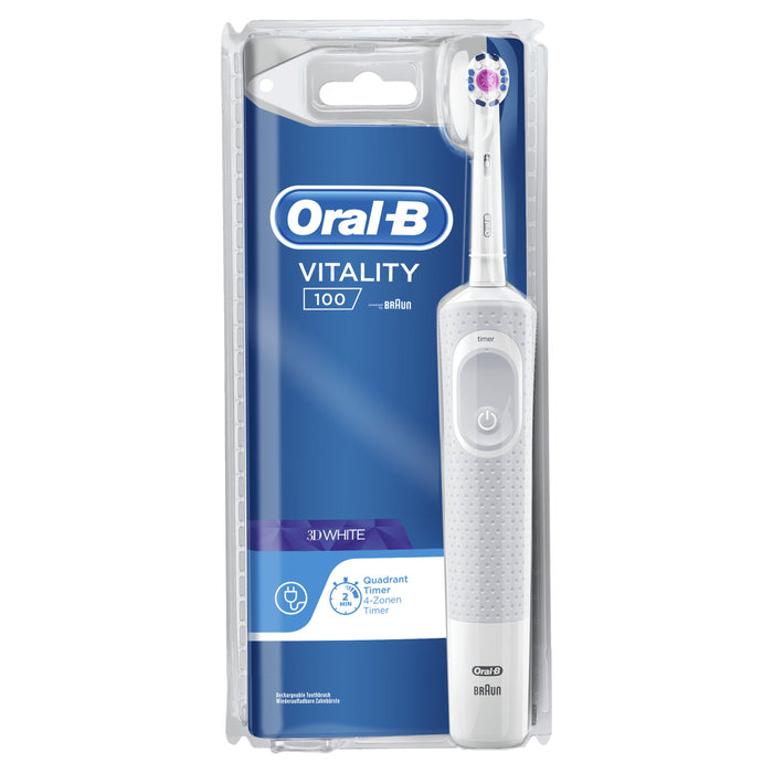 EAN 4210201199496 - Oral-B Vitality 80312370 cepillo eléctrico para dientes Adulto Cepillo dental oscilante Blanco imagen 2