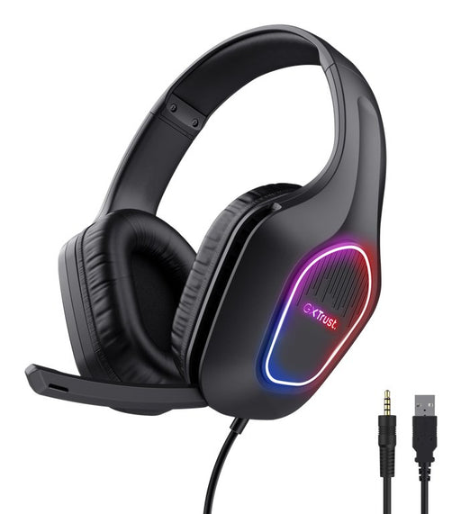 EAN 8713439253313 - Trust GXT 416 ZIROX Auriculares Alámbrico Diadema Juego USB tipo A Negro imagen 2