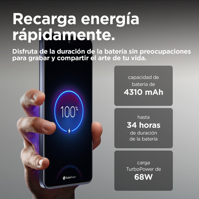 EAN 840023268137 - Motorola edge 50 Neo 16,1 cm (6.36") SIM doble Android 14 5G USB Tipo C 12 GB 512 GB 4310 mAh Gris imagen 8
