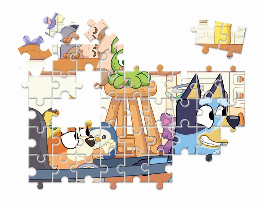 EAN 8005125183203 - Clementoni Boîte de jeu 4 en 1 Bluey Edukit imagen 5