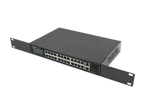 EAN 5901969429329 - Lanberg RSFE-24P-2C-360 switch No administrado Gigabit Ethernet (10/100/1000) Energía sobre Ethernet (PoE imagen 2