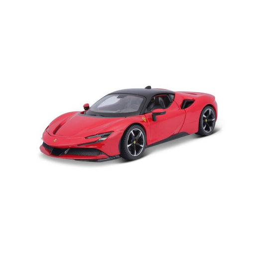 EAN 4893993260287 - BBURAGO Ferrari SF90 Stradale Modelo a escala de coche superdeportivo Previamente montado 1:24 imagen 1