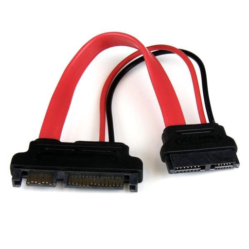 EAN 0065030848640 - StarTech.com SLSATAADAP6 cable de SATA 0,1524 m Slimline SATA 13 pin SATA 7+15 pin Rojo imagen 1