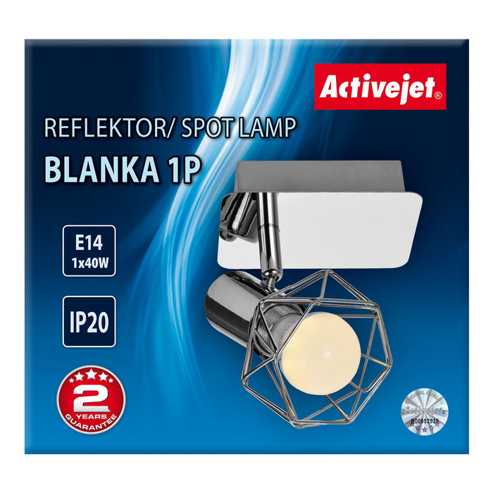 EAN 5901443109891 - Activejet AJE-BLANKA 1P iluminación de pared E14 imagen 4