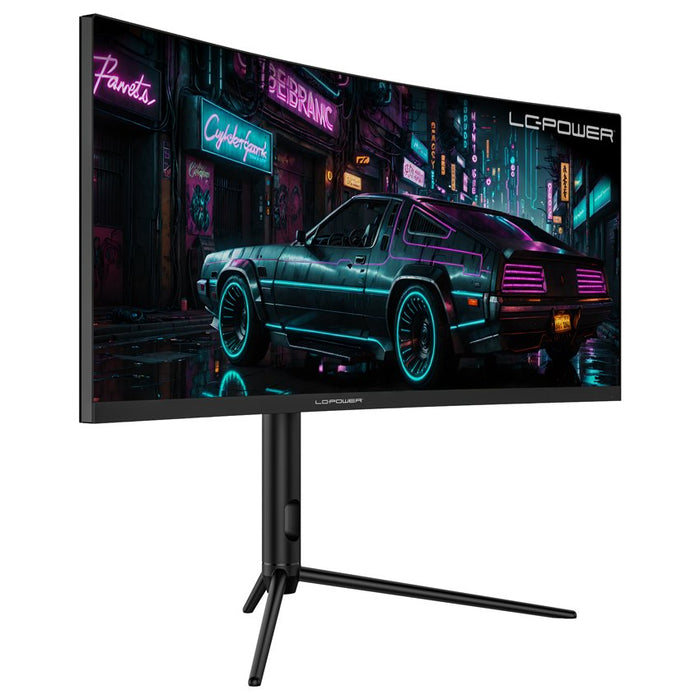 EAN 4262443280111 - LC-Power LC-M30UWFC pantalla para PC 76,2 cm (30") 2560 x 1080 Pixeles UltraWide Full HD LED Negro imagen 2