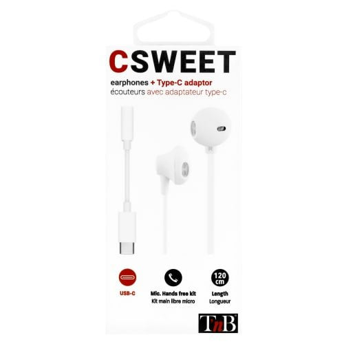 EAN 3303170097625 - T'nB SWEET Auriculares Alámbrico Dentro de oído Llamadas/Música Blanco imagen 6