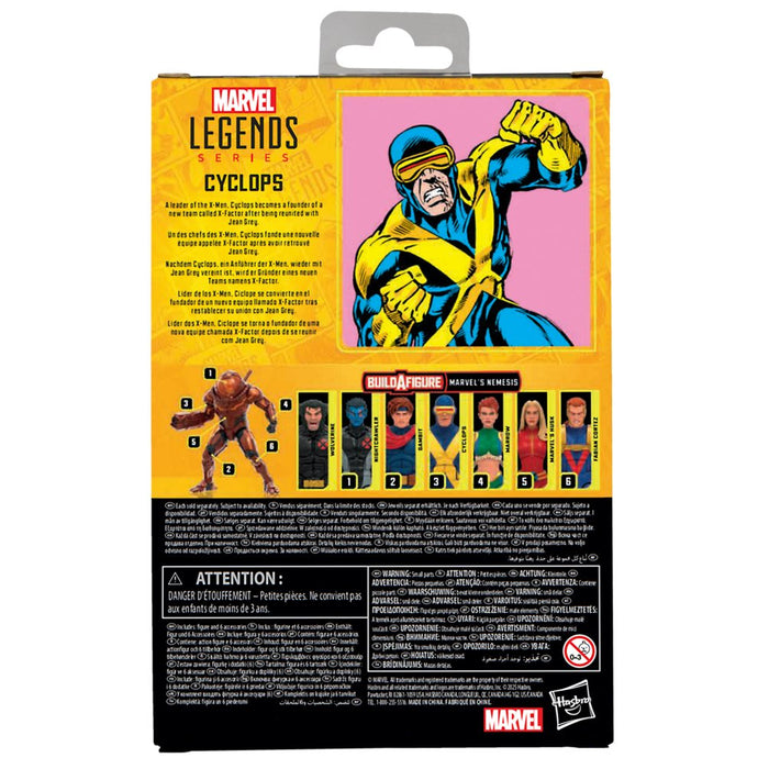 EAN 5010996282910 - Marvel Legends Series Cyclops imagen 6