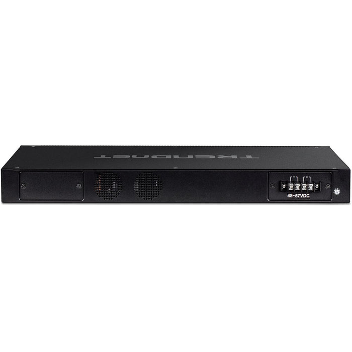 EAN 0710931161700 - Trendnet TI-RP262i Gestionado L2 Gigabit Ethernet (10/100/1000) Energía sobre Ethernet (PoE) 1U Negro imagen 3