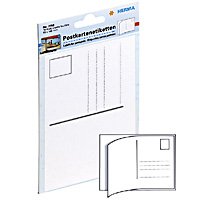 EAN 4008705077583 - HERMA Post card labels 95x145mm white 10 pcs. etiqueta autoadhesiva 10 pieza(s) imagen 1