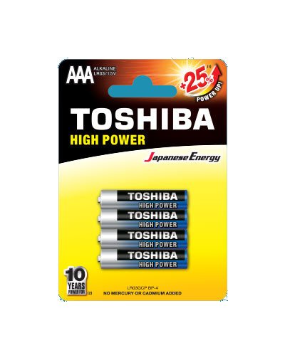 EAN 4904530592607 - Toshiba LR03GCP BP-4 pila doméstica Batería de un solo uso AAA Alcalino imagen 1