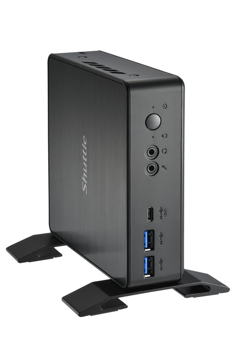 EAN 0887993005904 - Shuttle NC40U PC/estación de trabajo barebone 0.84L sized PC Negro 7305 Intel® SoC 1,1 GHz imagen 6