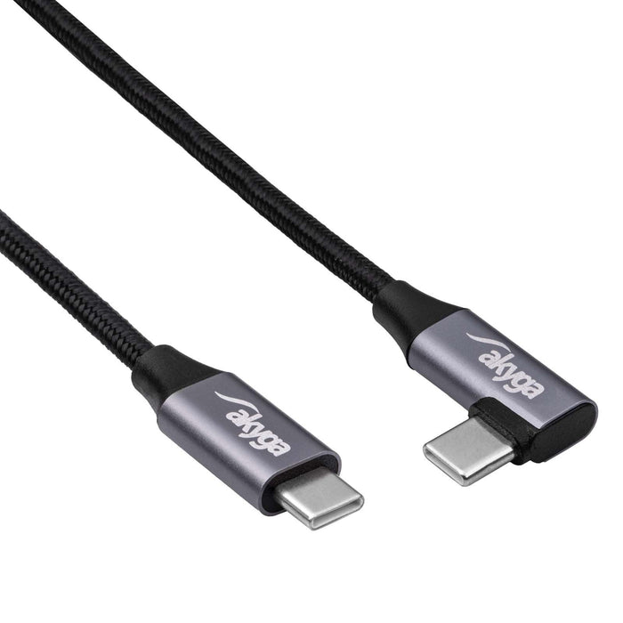 EAN 5901720139672 - Akyga AK-USB-53 cable USB USB 2.0 0,3 m USB C Negro imagen 2