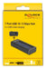 EAN 4043619643264 - DeLOCK 64326 hub de interfaz USB 3.2 Gen 2 (3.1 Gen 2) Type-C 10000 Mbit/s Negro imagen 4