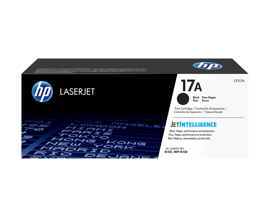 EAN 0889894797407 - HP 17A Black Original LaserJet Toner Cartridge cartucho de tóner 1 pieza(s) imagen 1