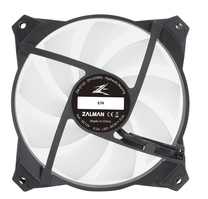 EAN 8809213762734 - Zalman ZM-IF120 120mm Milky White aRGB Fan infinity effect 1.200 RPM 21.0dB A 55.2CFM Carcasa del ordenad imagen 14