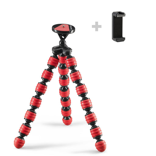 EAN 4007134022911 - Cullmann Alpha 380 mobil tripode Smartphone/Cámara de acción 3 pata(s) Negro, Rojo imagen 2