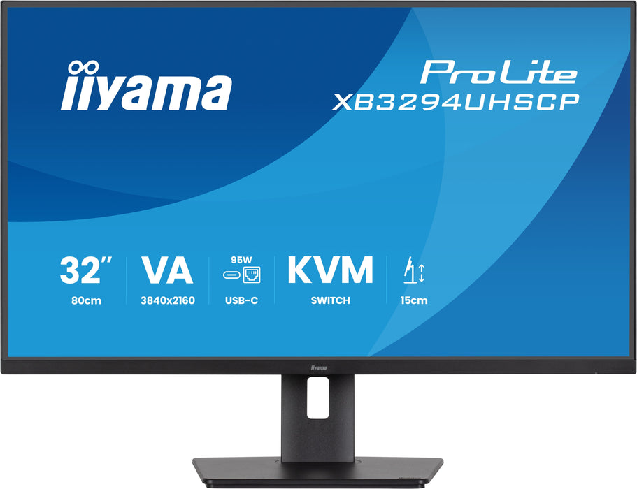 EAN 4948570126279 - iiyama ProLite XB3294UHSCP-B1 pantalla para PC 80 cm (31.5") 3840 x 2160 Pixeles 4K Ultra HD Negro imagen 2