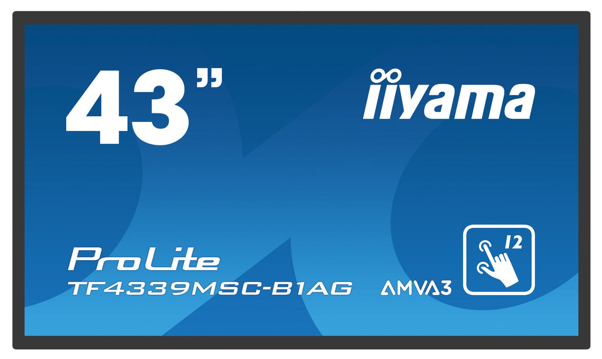 EAN 4948570118045 - iiyama ProLite TF4339MSC-B1AG pantalla para PC 109,2 cm (43") 1920 x 1080 Pixeles Full HD LED Pantalla tá imagen 2