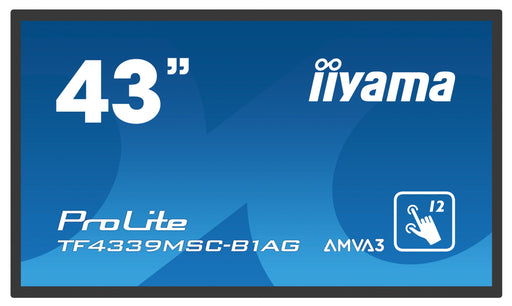 EAN 4948570118045 - iiyama ProLite TF4339MSC-B1AG pantalla para PC 109,2 cm (43") 1920 x 1080 Pixeles Full HD LED Pantalla tá imagen 2