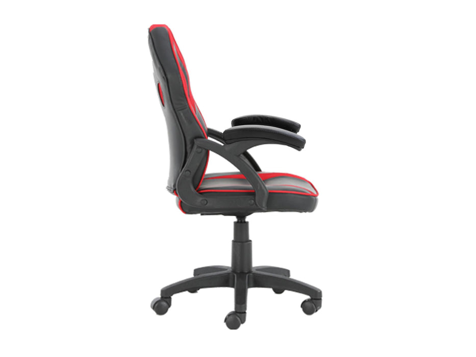 EAN 4015867226858 - Conceptronic EYOTA06R silla para videojuegos Silla para videojuegos de PC Asiento acolchado Negro, Rojo imagen 3
