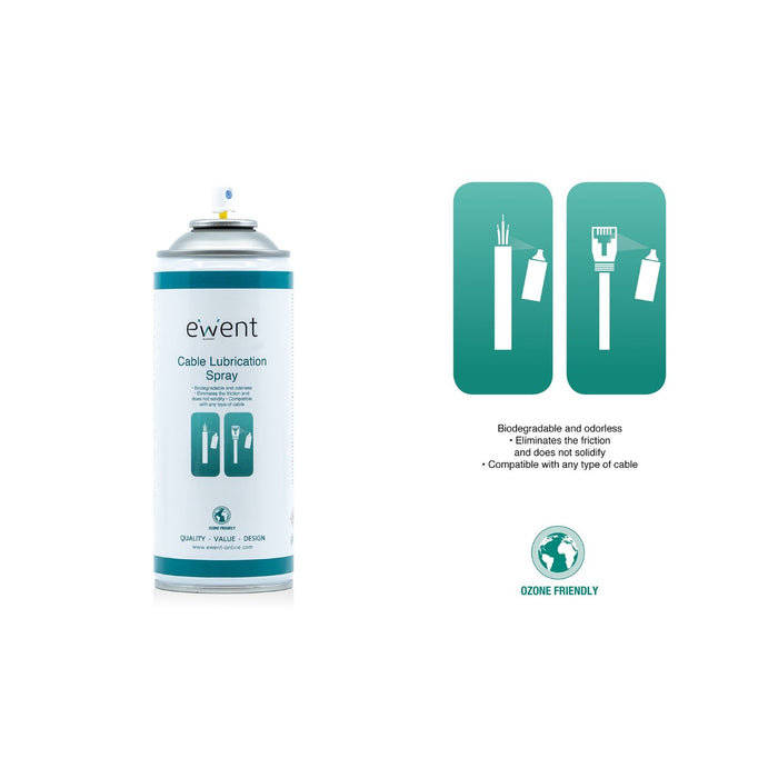 EAN 8054392614118 - Ewent EW5618 lubricante de aplicación general 400 ml Aerosol imagen 2