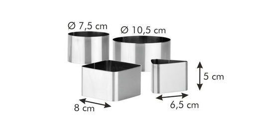 EAN 8595028484021 - Tescoma 428724 cortador de comida con formas Acero inoxidable imagen 2