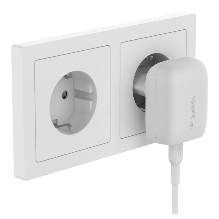 EAN 0745883841394 - Belkin BoostCharge Smartphone, Tableta Blanco Corriente alterna Carga rápida Interior imagen 5