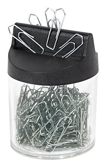 EAN 4003801807362 - Wedo 270 5154 dispensador de clips Negro, Transparente imagen 1