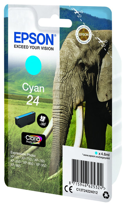 EAN 8715946626802 - Epson Elephant C13T24224022 cartucho de tinta 1 pieza(s) Original imagen 4