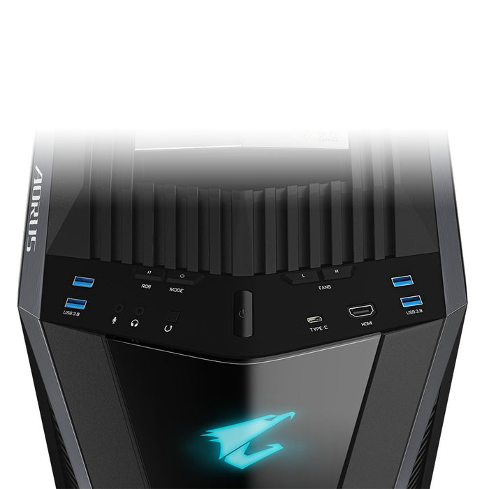 EAN 4719331552008 - GIGABYTE AORUS C700 GLASS Full Tower Negro imagen 9