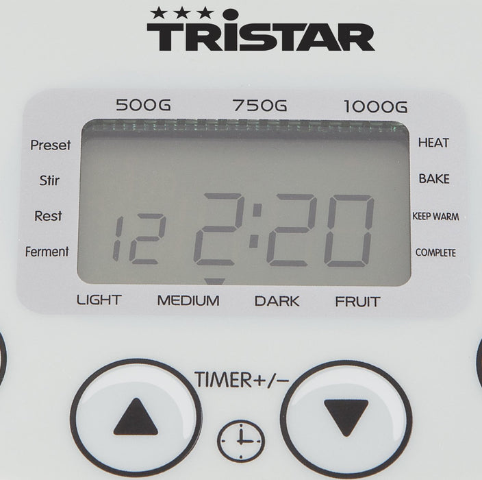 EAN 8713016038685 - Tristar BM-4586 panificadora 550 W Blanco imagen 10