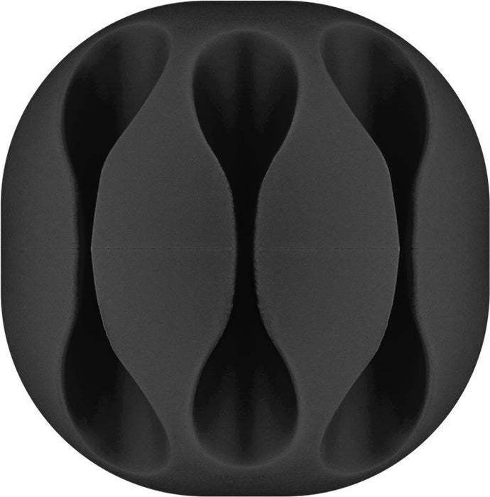 EAN 4040849703980 - Goobay 70398 organizador de cables Escritorio/pared Soporte para cables Negro 4 pieza(s) imagen 3